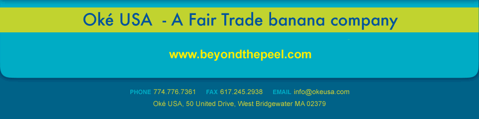 Oke USA - A Fair Trade banana company